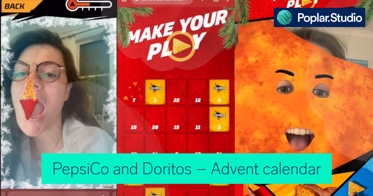 PepsiCo and Doritos Advent calendar Poplar Studio